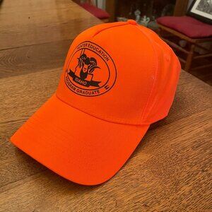 Men's Idaho Hunter Education Program Graduate Orange Snapback Baseball Hat Cap